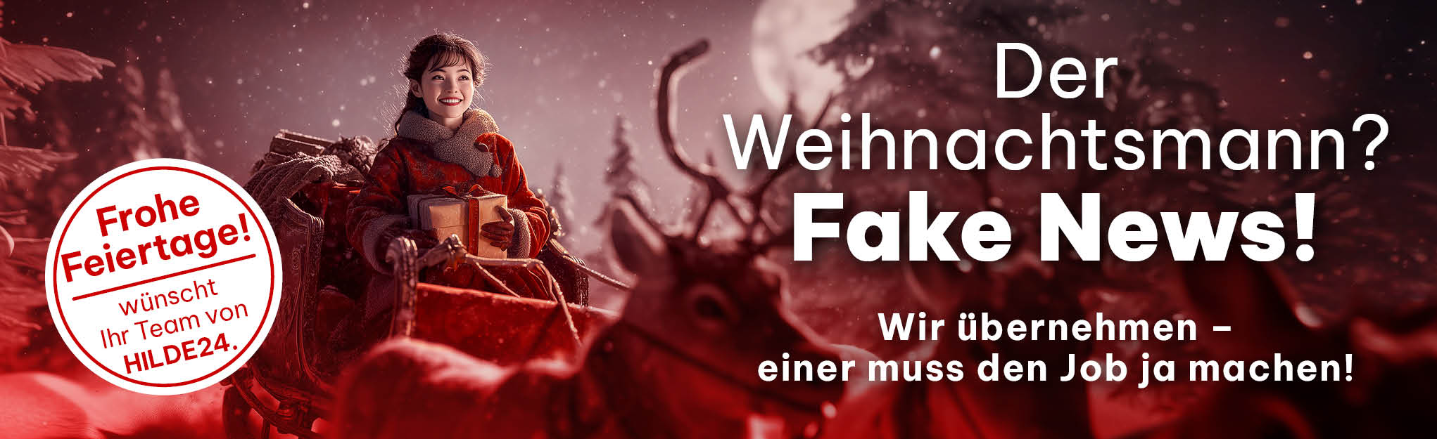 HILDE24 w&uuml;nscht frohe Weihnachten